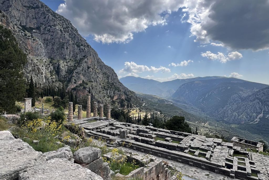 Delphi: Archäologische Stätte & Museumsticket mit Audioguides