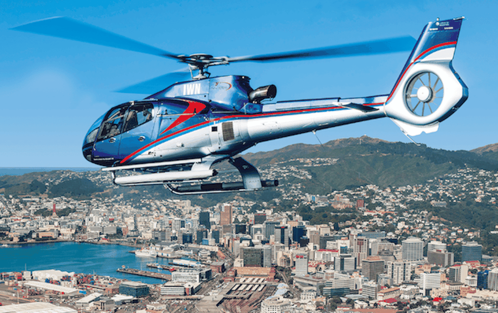 Wellington: Panorama-Hubschrauberflug über den Hafen