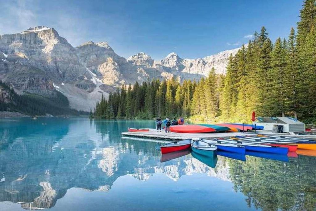 Lake Louise, Emerald Lake, Minnewanka-Kreuzfahrt & Stadt Banff