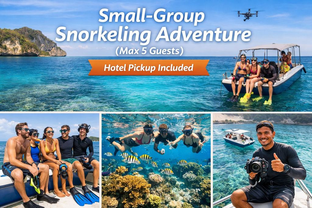 Bali: Blaue Lagune, Padang Bay, Schnorcheln, Mittagessen & Transfer