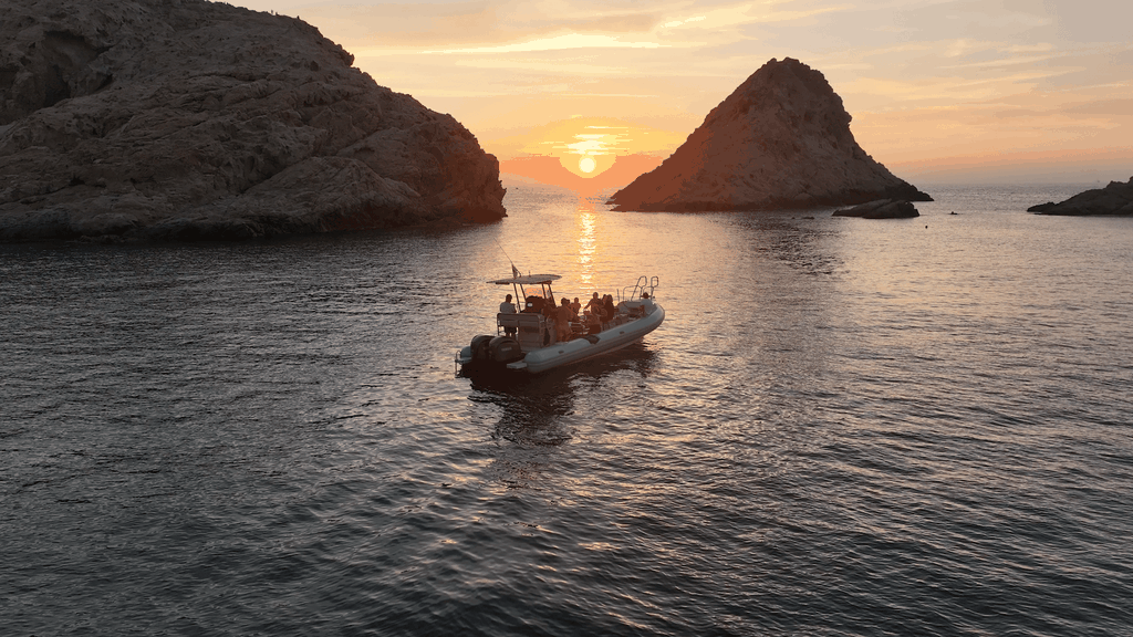 Ile Rousse : Aperitif bei Sonnenuntergang