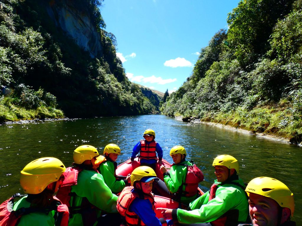 Von Napier: Mohaka River Rafting-Tour mit Mittagessen