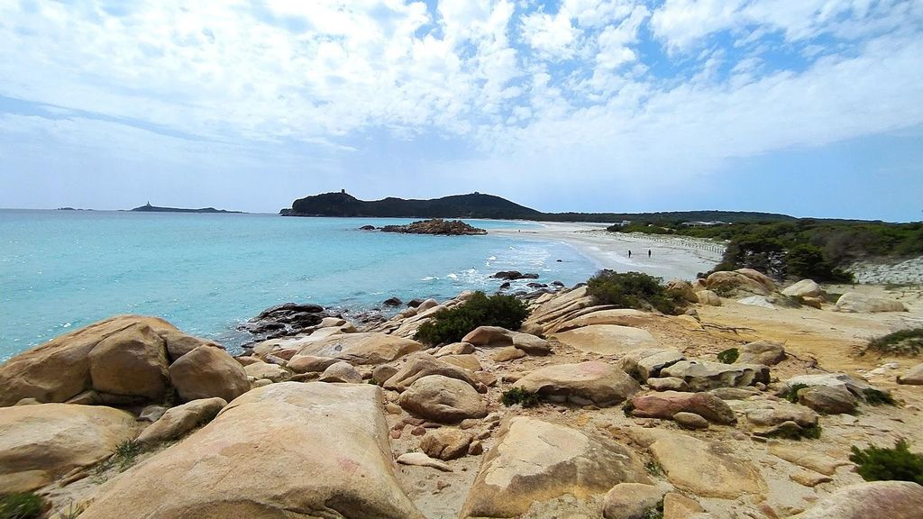 Von Cagliari: die schönsten Strände von Villasimius im Minivan