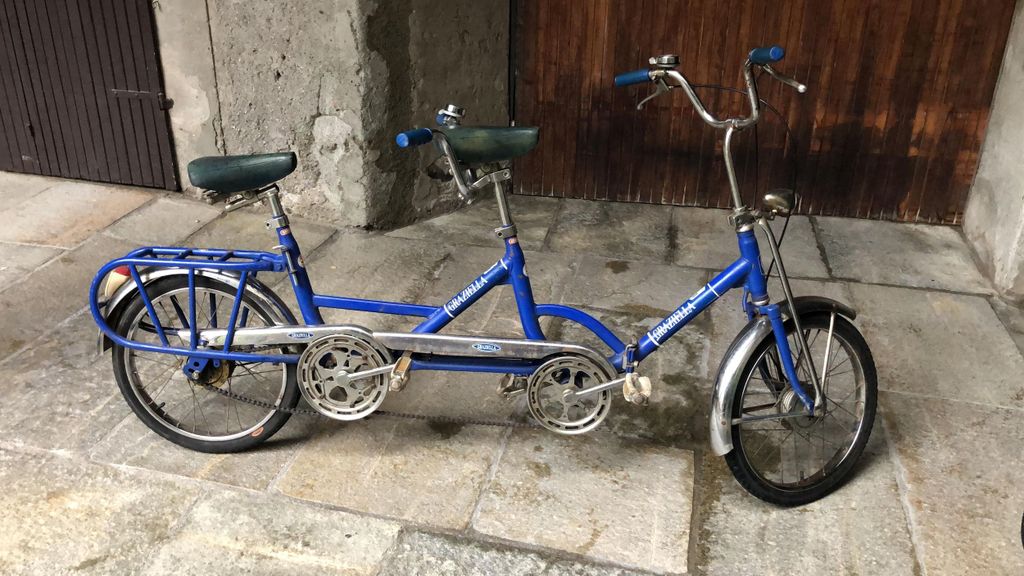 Sondrio und Umgebung: Tour mit Oldtimer-Tandem und Verkostung