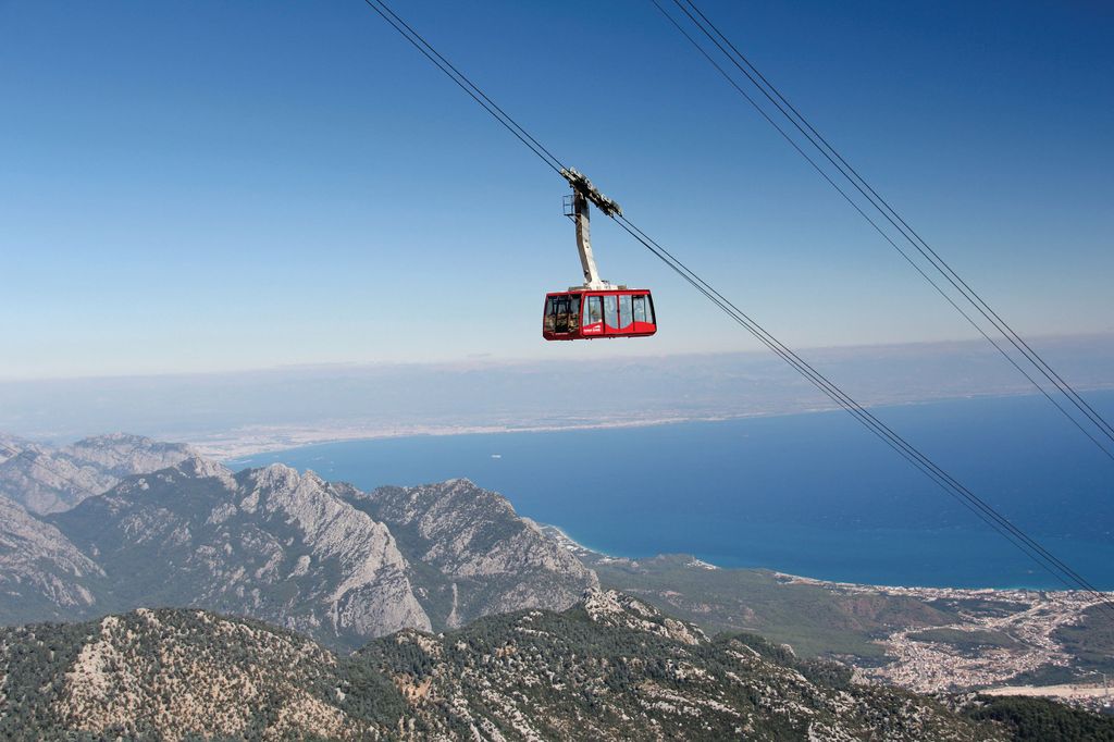 Von Antalya oder Kemer: Olympos Seilbahn Ticket
