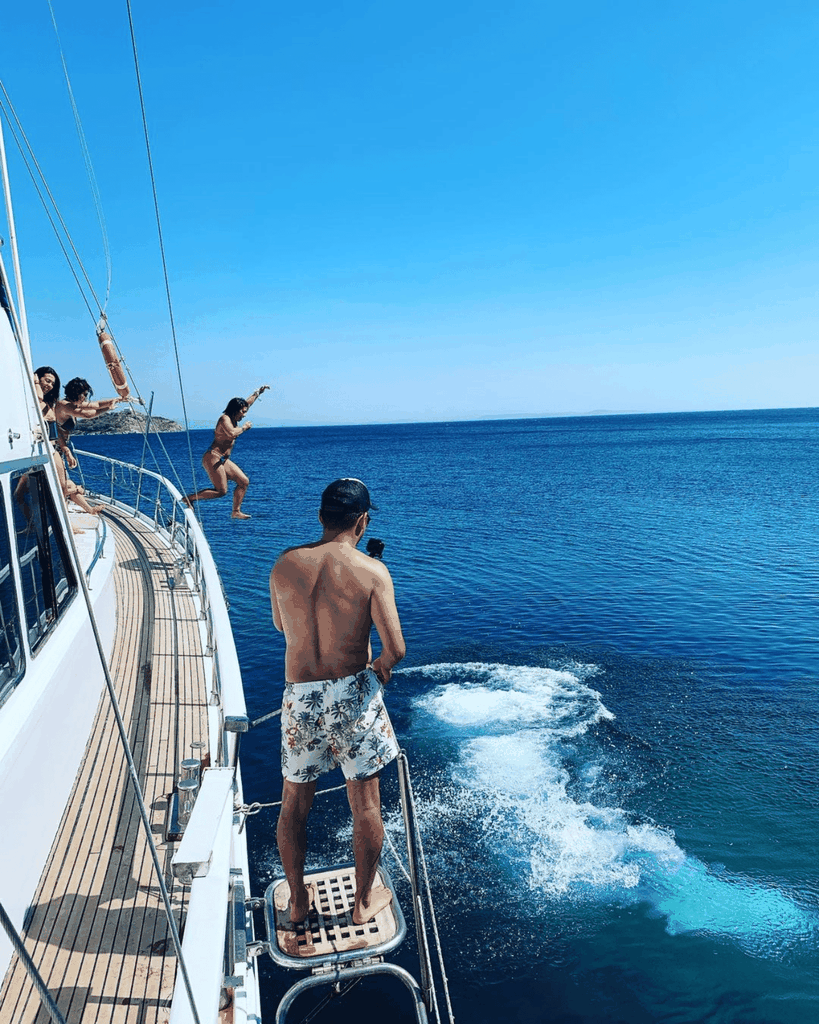 Mykonos: Delos und Rhenia Inseln Kreuzfahrt mit BBQ Mahlzeit