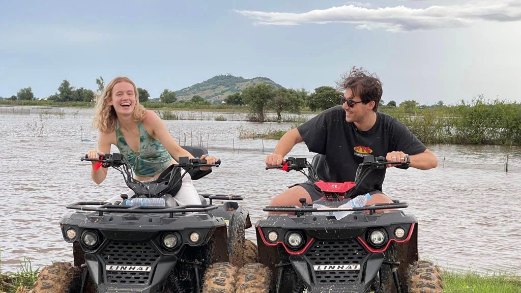 Siem Reap: Khmer Dorf und Fischfarm ATV Tour