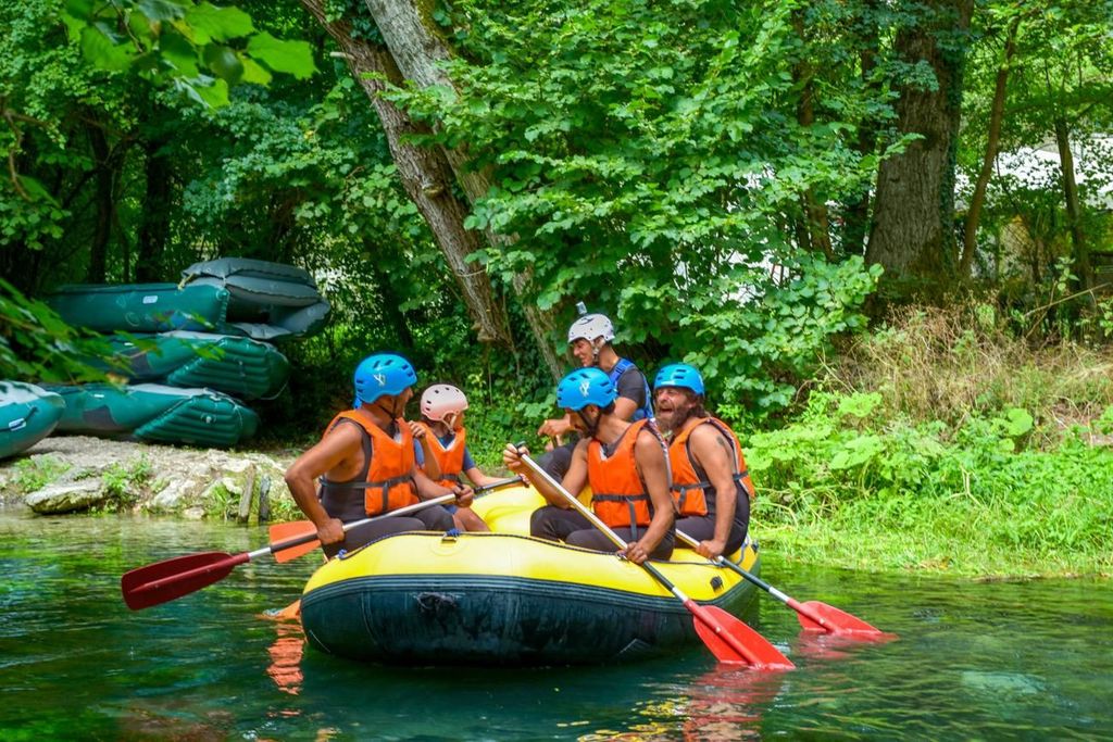 Rafting in Umbrien auf den Flüssen Corno und Sordo – Halbe Abfahrt