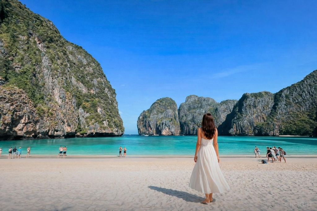 Ao Nang: Phi Phi Inseln, Bamboo Island Sonnenuntergangstour