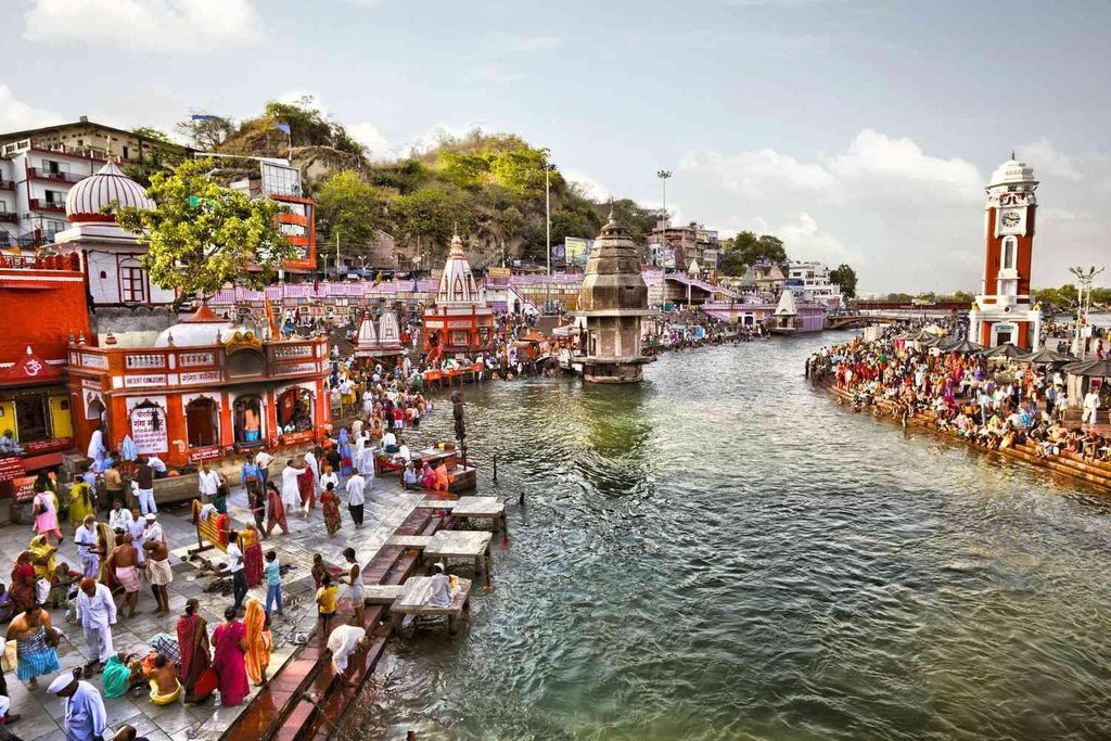 Von Delhi: Spirituelle Tagestour nach Haridwar & Rishikesh