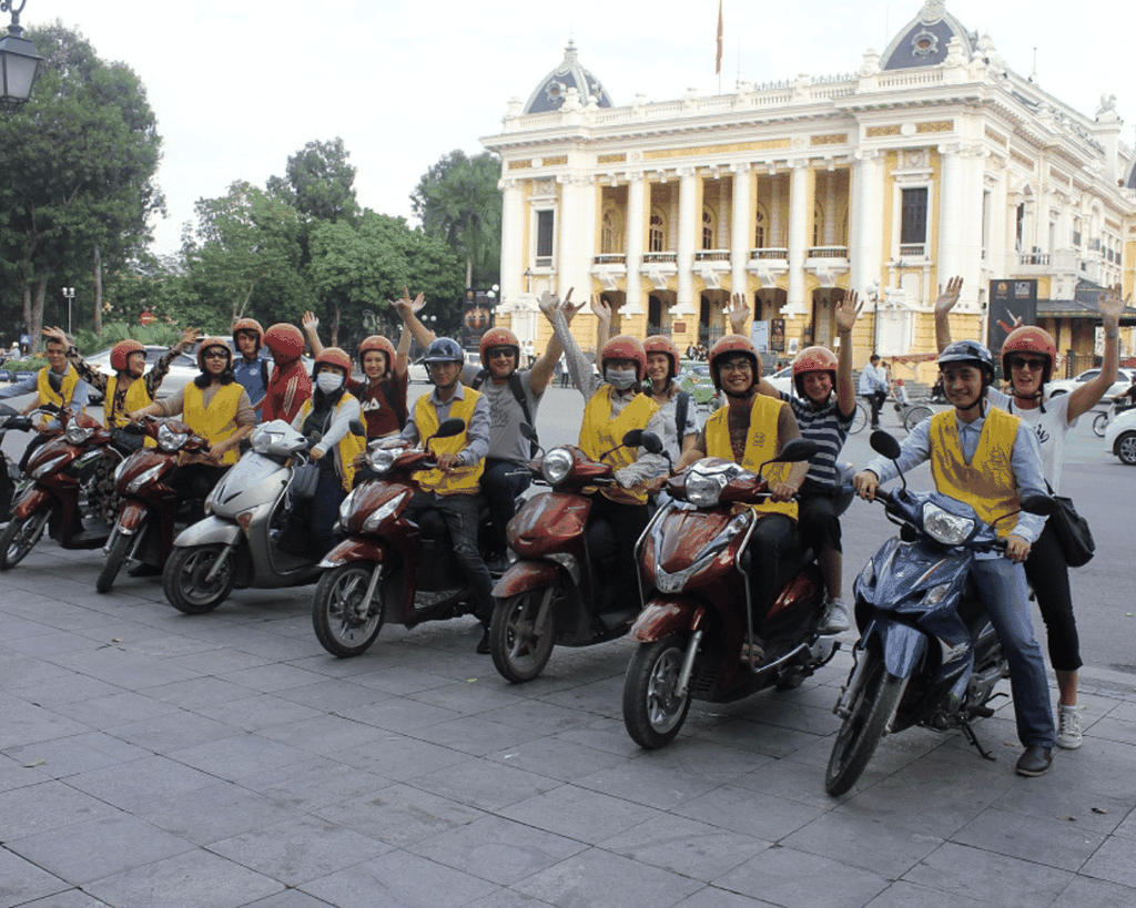 Hanoi: Essen und Sightseeing Motorradtour mit 7 Verkostungen