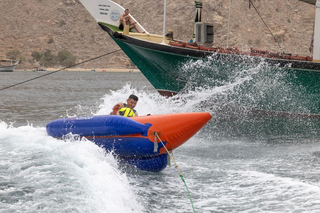 Von Dubai/Sharjah/RAK: Tageskreuzfahrt nach Musandam Dibba
