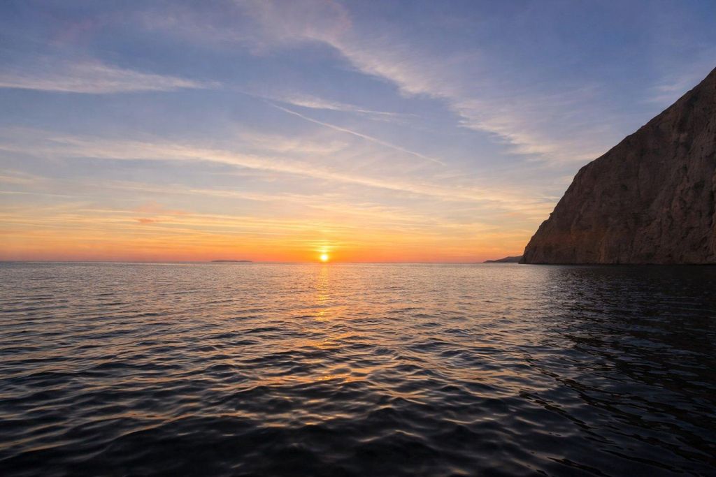 Kalamata: Private oder geteilte Katamaran-Sonnenuntergangsfahrt