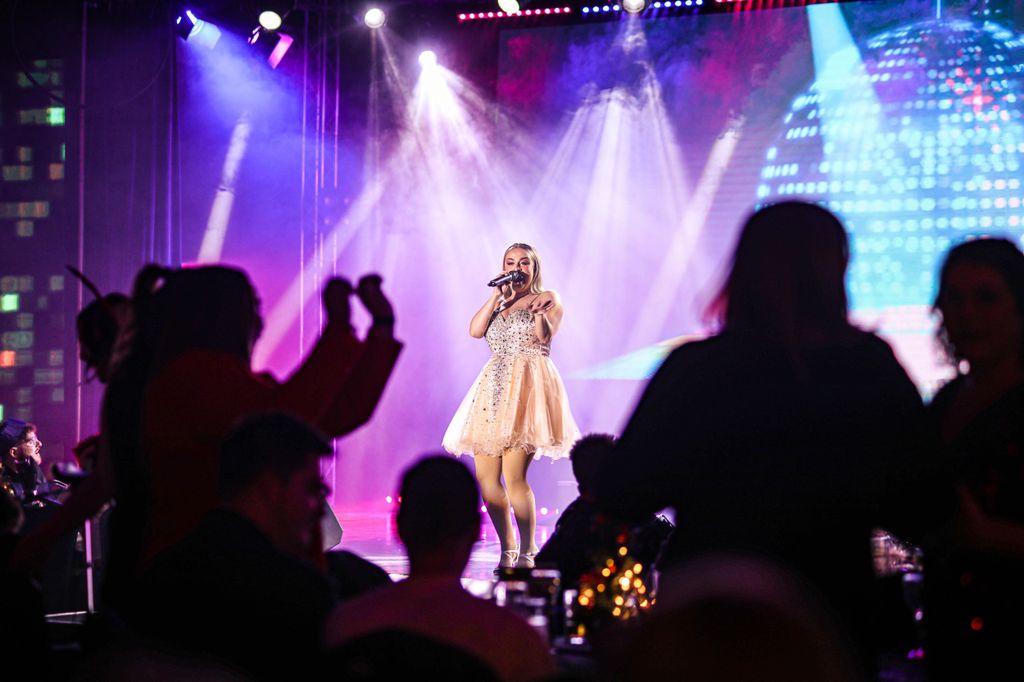 Blackpool: Festliche Show mit Weihnachtslunch