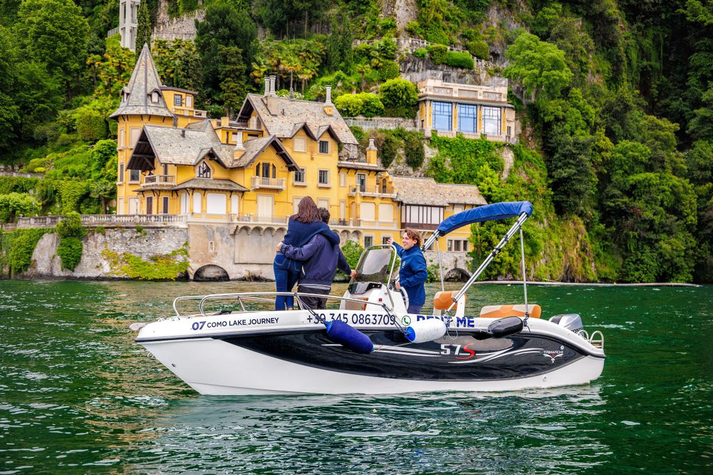 Comer See: 1-stündige private Bootstour mit Skipper