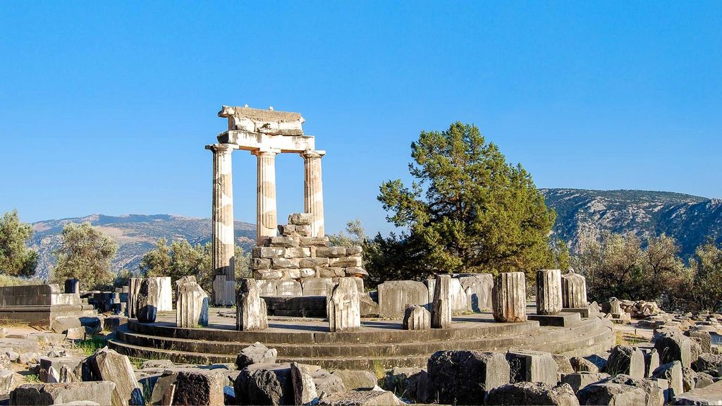 Selbstgeführte Delphi-Tour mit 3D-Modellen und Audio (ohne Ticket)