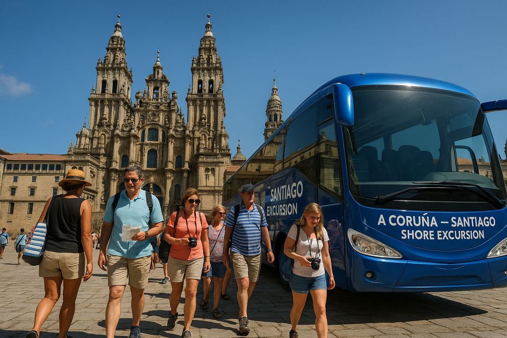 Ausflug von A Coruña nach Santiago de Compostela – nur für Kreuzfahrtpassagiere