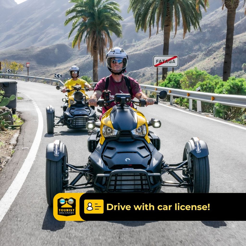 Maspalomas: Ryker Moto Tour nach Fataga (Bergbuggy)