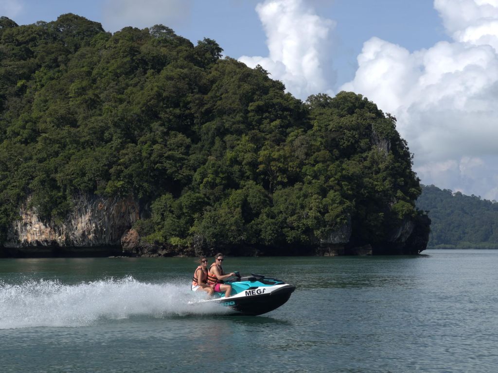 Langkawi: Premium-Jetski-Tour zu 8 Inseln im UNESCO-Geopark