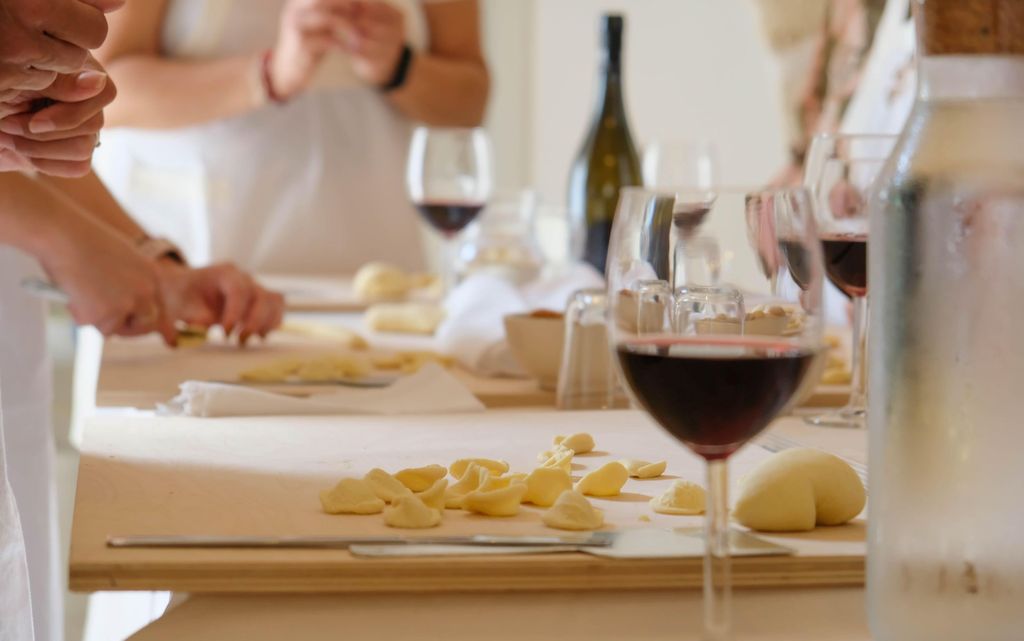 Ginosa: Pasta-Kurs mit Mittagessen und Wein