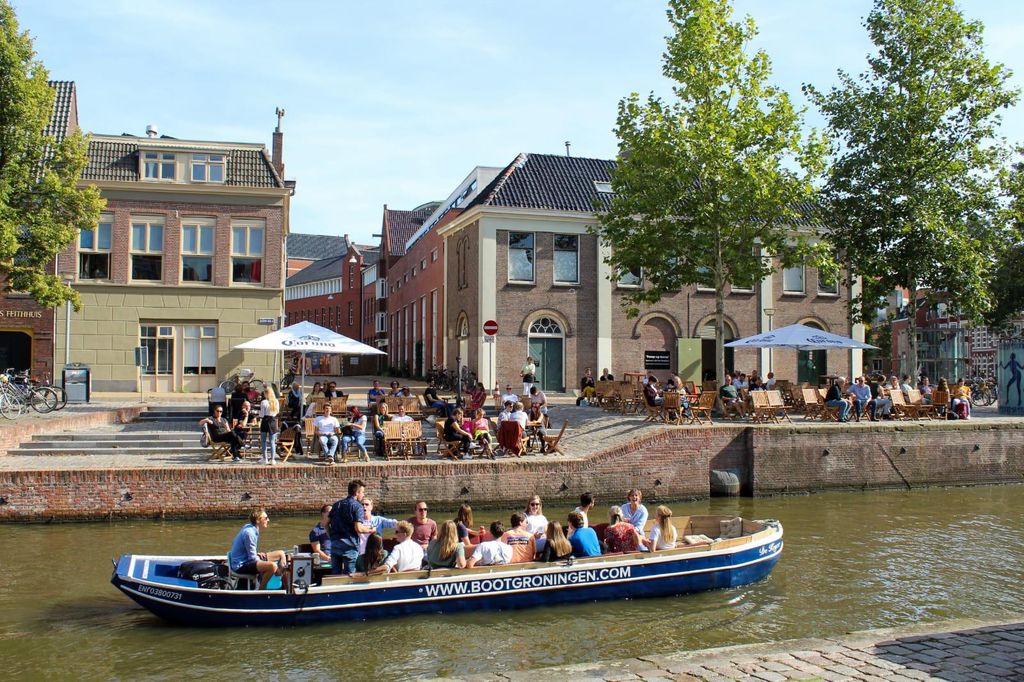 Groningen: Open Boat Stadtkanalfahrt