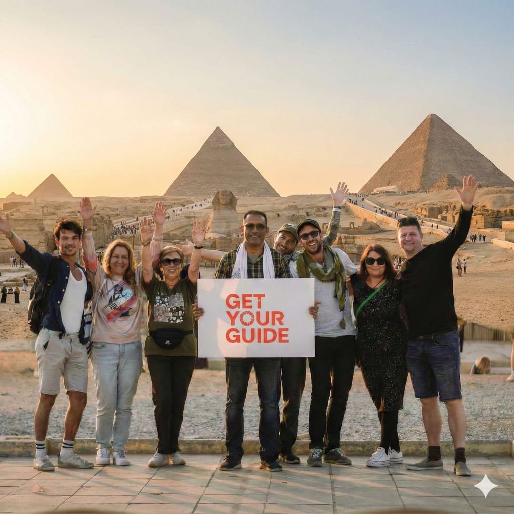 Ab Hurghada: Tagesausflug nach Kairo mit dem Flugzeug