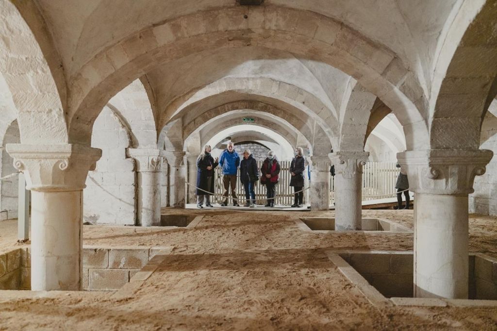 Gloucester Cathedral: Krypta-Tour