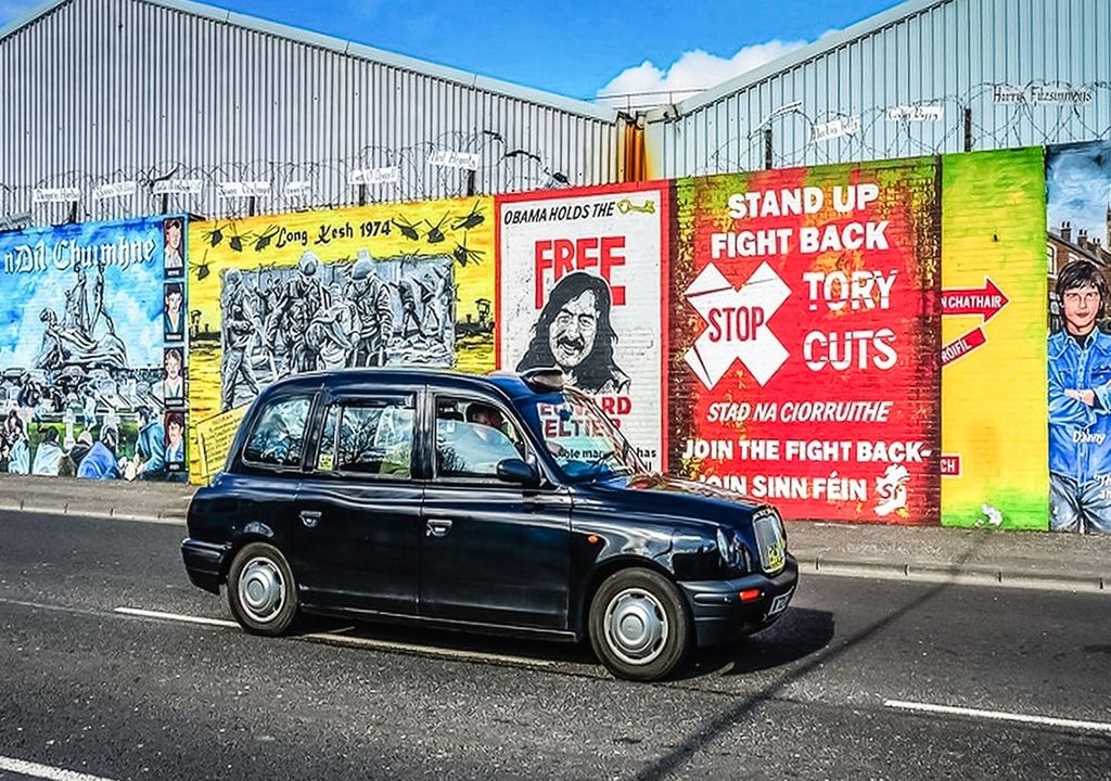 Belfast: Politische Taxi Tour
