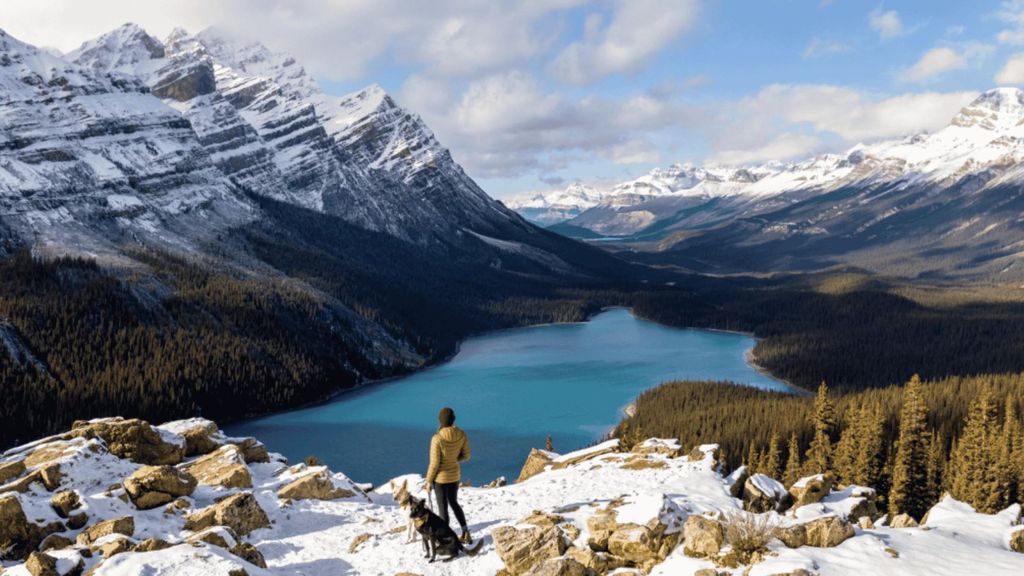 Icefield Parkway, Peyto Lake, Bow Lake und Lake Minnewanka