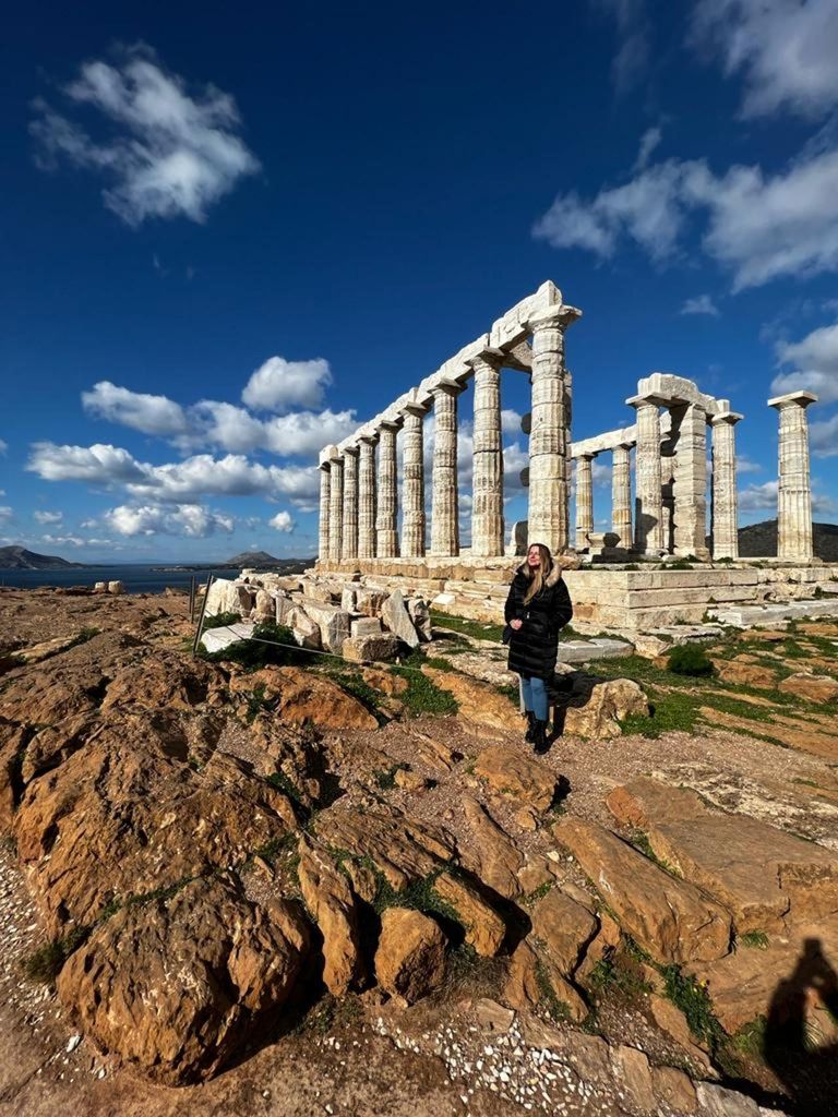 Athen: Sounion, Poseidon-Tempel, Athener Riviera, Schwimmen