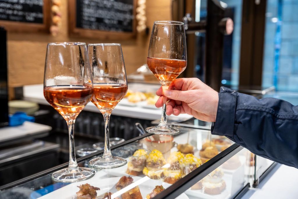 San Sebastian Foodtour mit Pintxos und Getränken mit einem Einheimischen