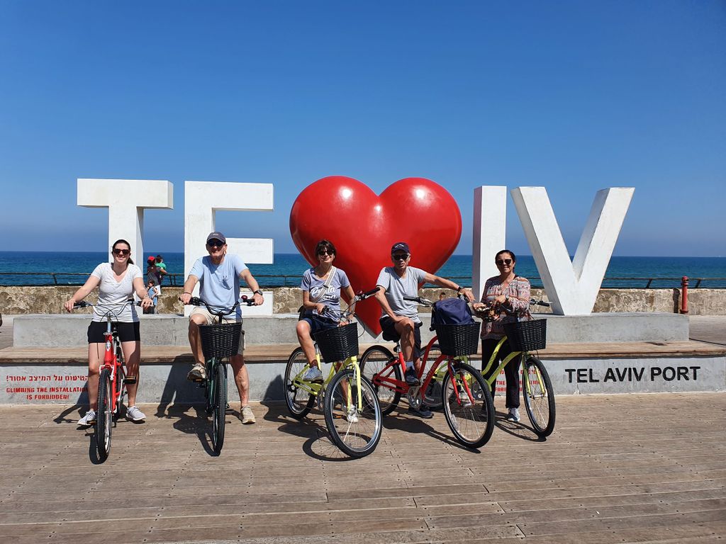 Tel Aviv 3-stündige leichte Fahrrad Tour