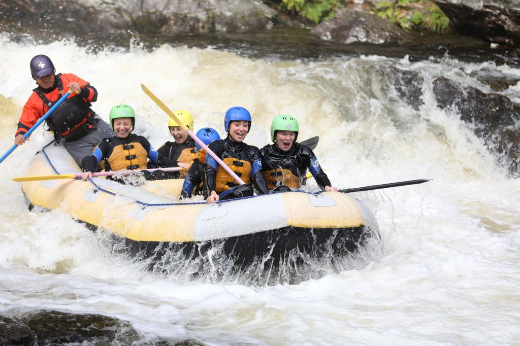 Pitlochry, Schottland: Sommer Wildwasser-Rafting Tour