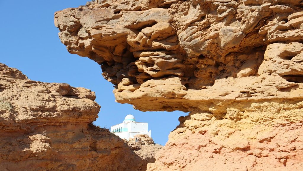 Die Saline und Sidi Bou le Marabout