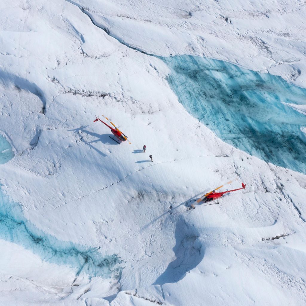 Valdez: Hubschrauberflug mit Landung auf dem Gletscher