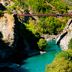 Geburtsort des Bungee-jumping : Die "Kawarau"-Brücke in Neuseeland