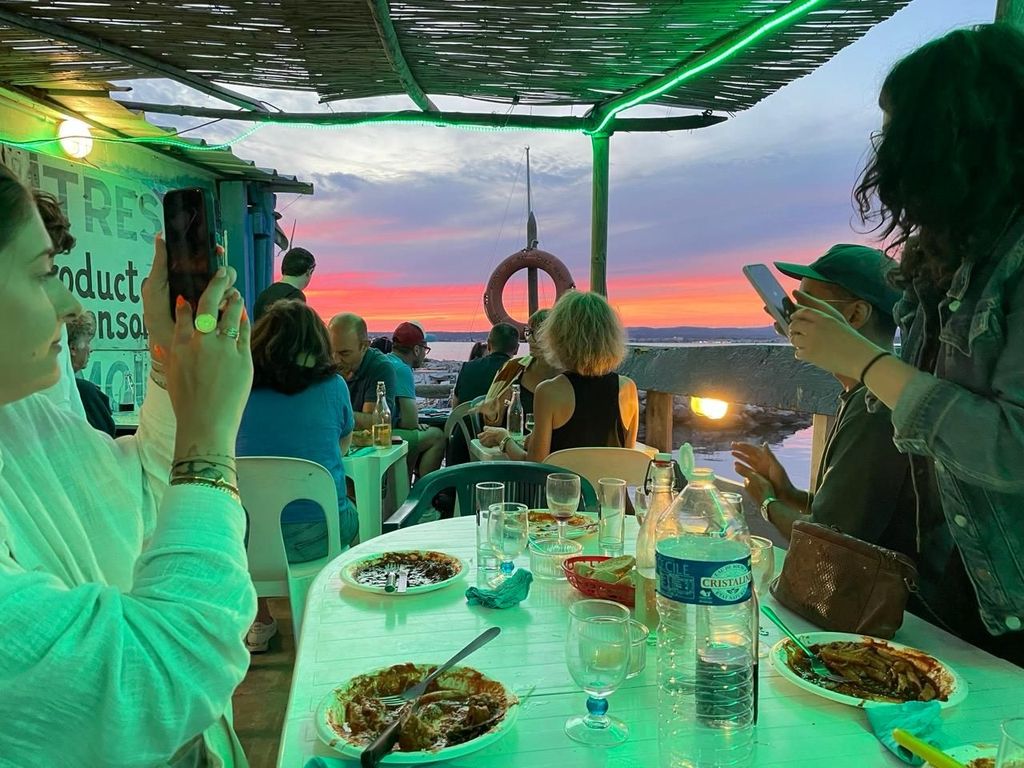 Besuch der Austernfarm und Meeresfrüchte-Verkostung in Sète, Frankreich