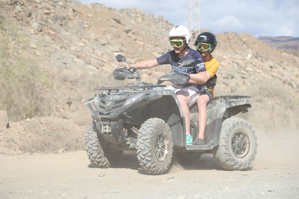 GRAN CANARIA: ATV QUAD TOUR *DOUBLE 2PAX* LONG-TOUR 2,5 HR