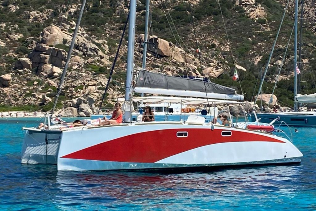 Ab Porto Pozzo: Katamaran-Ausflug nach La Maddalena