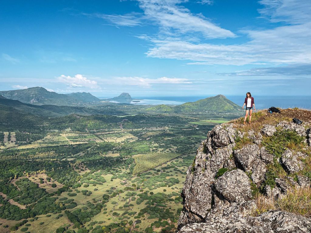 Mauritius: Wandern und Klettern auf dem Berg Trois Mamelles
