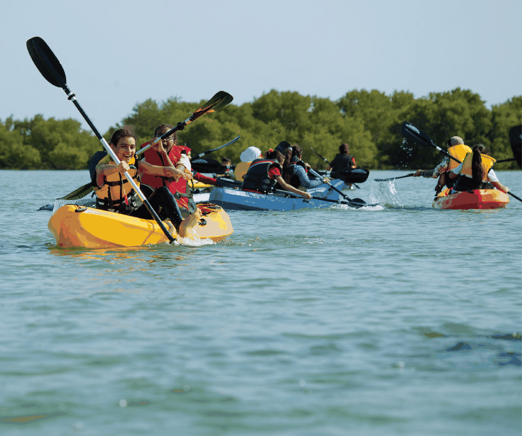Doha: Privates Purple Island Mangroven Kajak Abenteuer