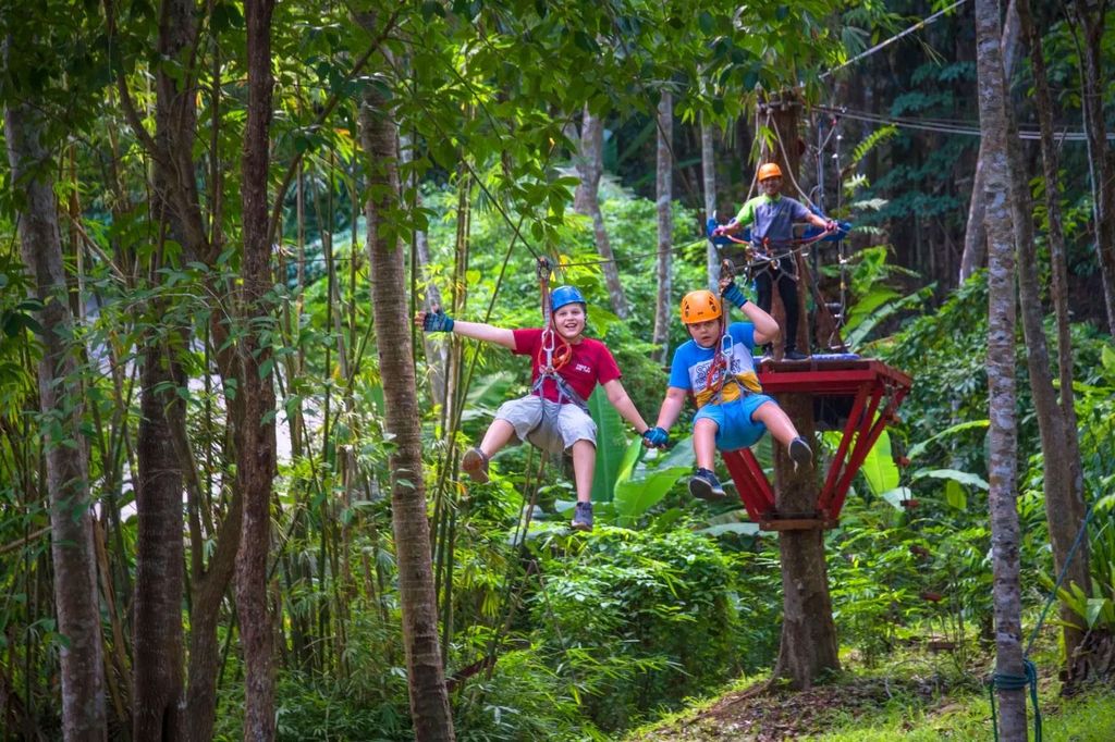 Krabi: Ultimative Zipline Spiele Herausforderung