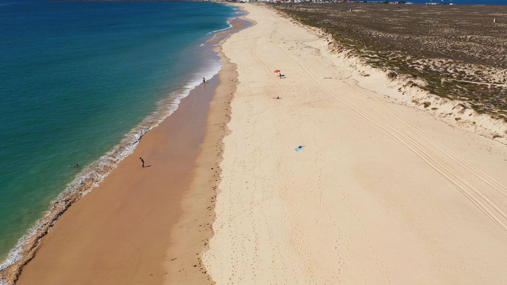 Von Olhão aus: Ria Formosa 3-Inseln Ganztagestour mit Sonnenuntergang