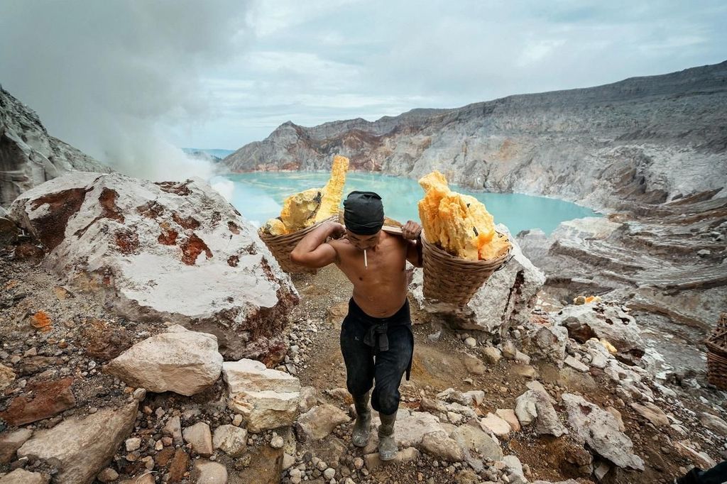 Von Bali/Banyuwangi: Ijen Blue Fire Mitternachts-Gruppentour