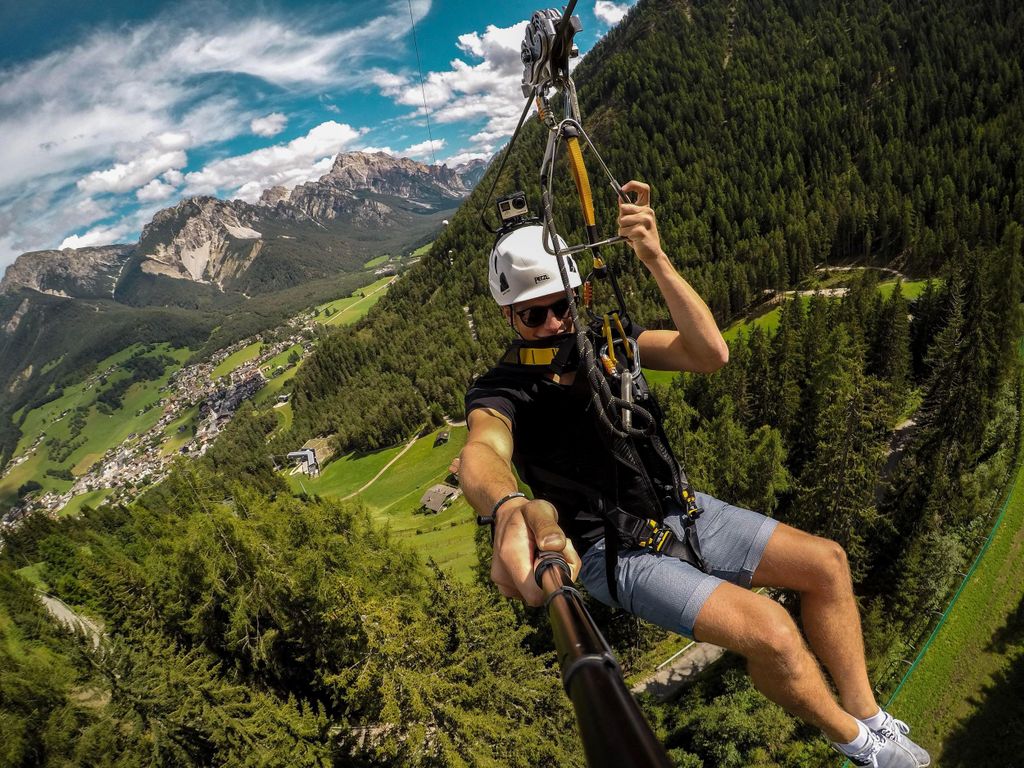 San Vigilio di Marebbe: Die längste Zipline Europas