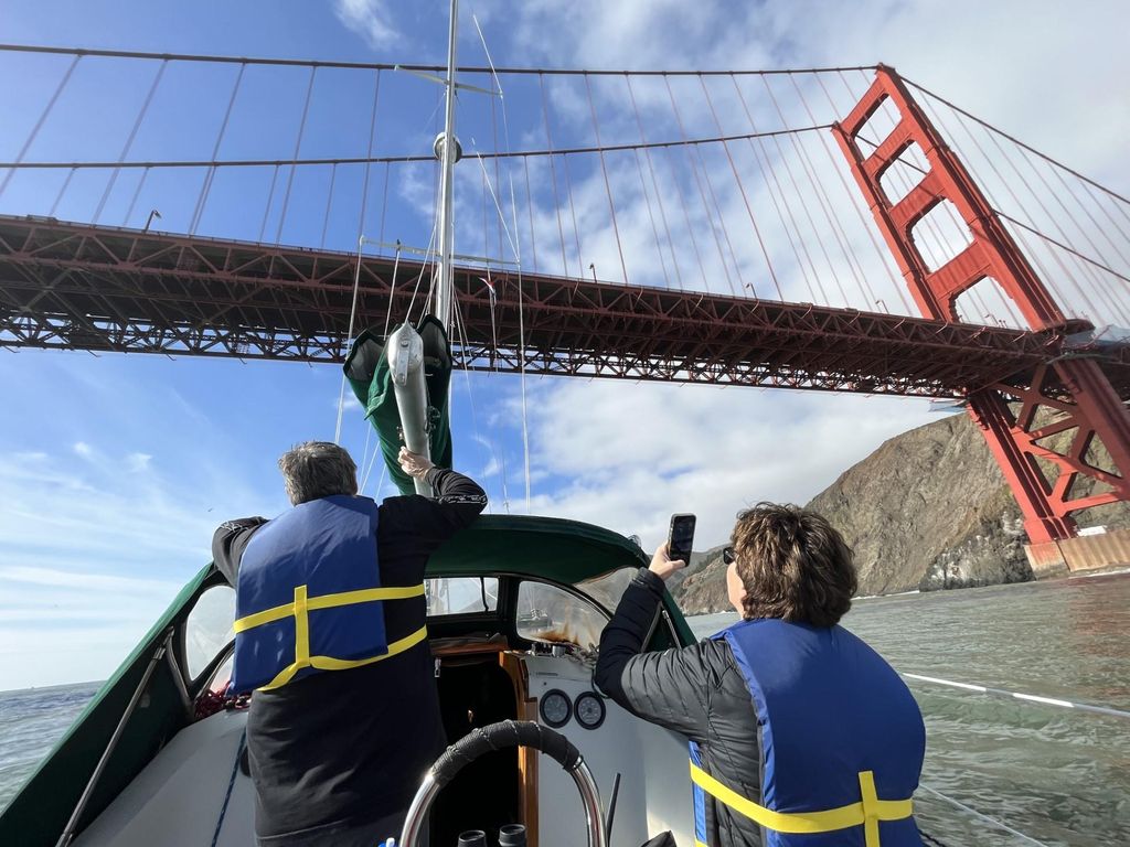SAN FRANCISCO: (2 Std.) PRIVATE Segelerfahrung 6 Gäste
