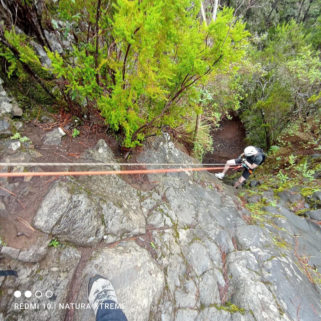 Trockenes Canyoning Chimoche