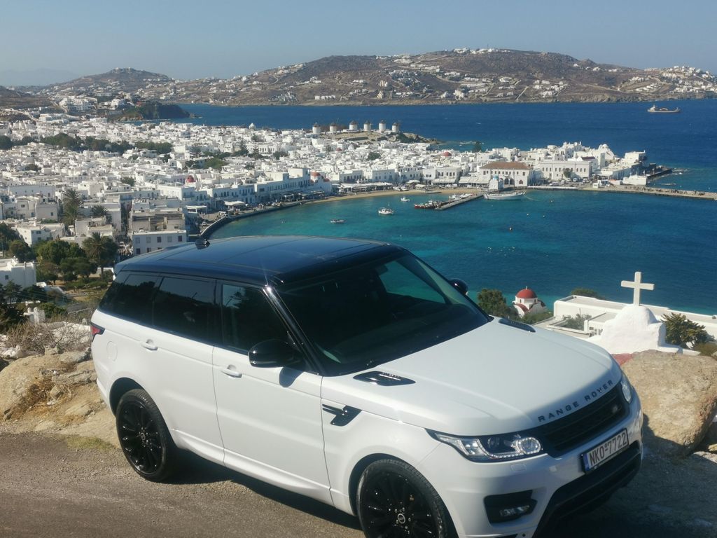 Mykonos: Private Tour mit Range Rover
