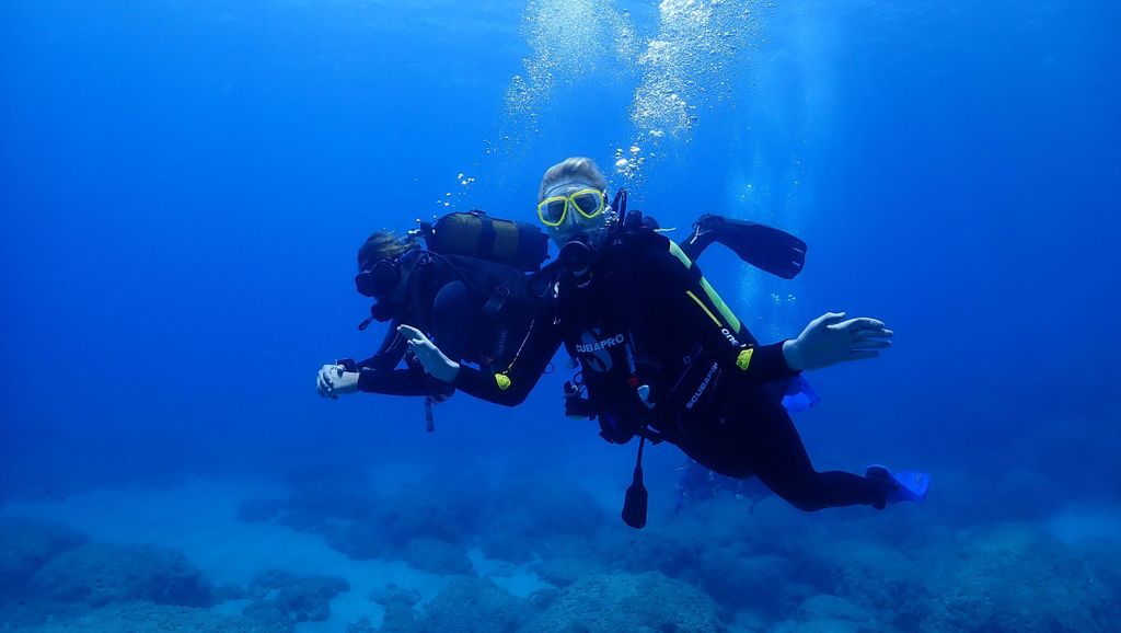 Rhodos Charaki: Tauchkurs für Anfänger – 1 Stunde