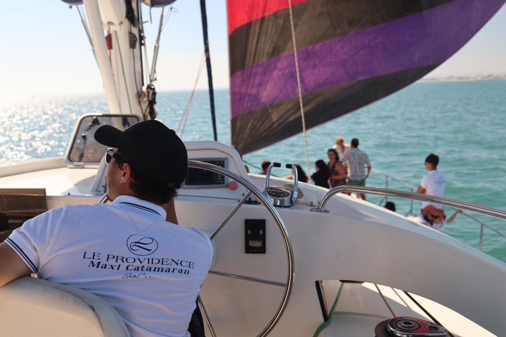 Le Grau-du-Roi: Segeln entlang der Küste der Camargue